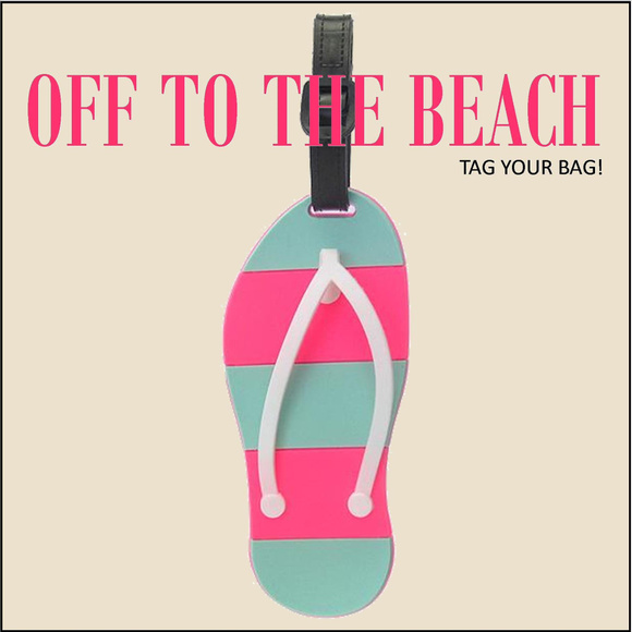 DiVAS LiMiTED Handbags - 3/$18, 2/$15 Flip Flop Luggage Tag
